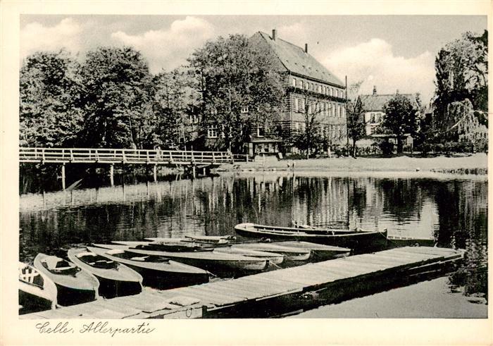 Celle  Niedersachsen Partie an der Aller