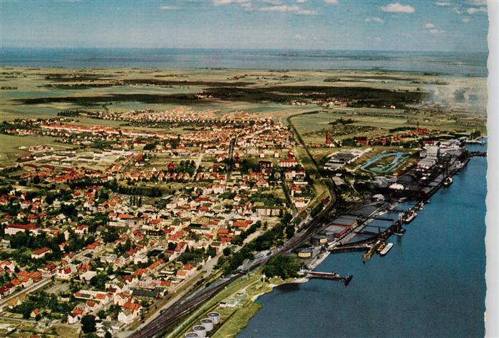 Nordenham Wesermarsch Niedersachsen Fliegeraufnahme