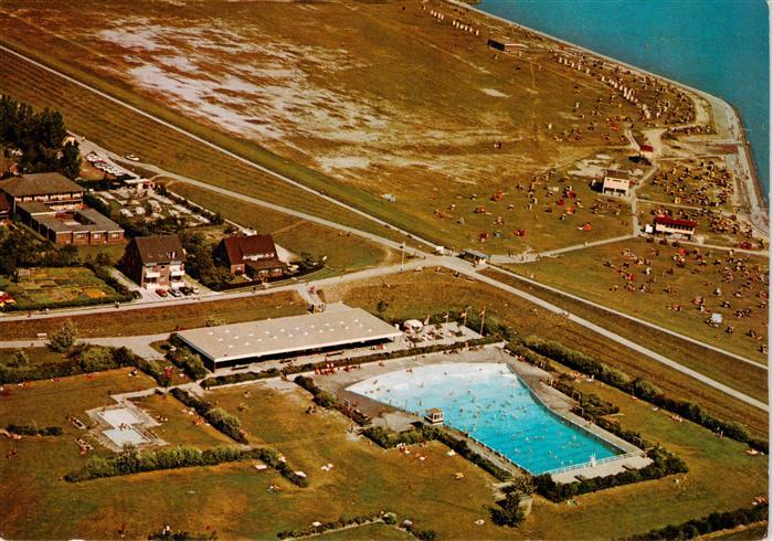 Schillig Horumersiel Nordseebad Fliegeraufnahme