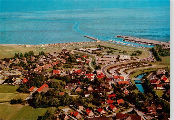 Schillig Horumersiel Nordseebad Fliegeraufnahme