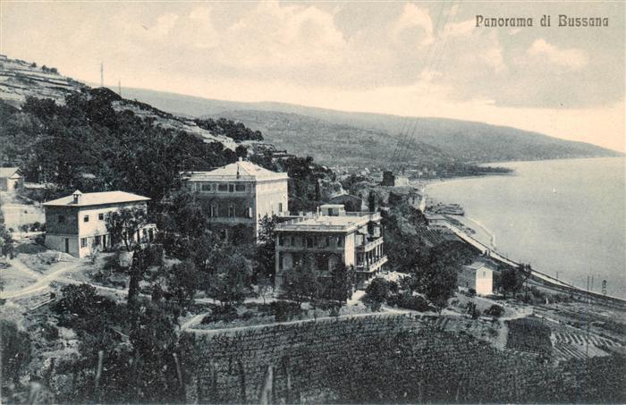 Bussana Vecchia San Remo Liguria IT Kuestenpanorama
