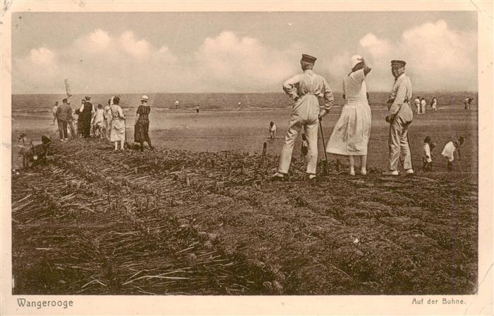 Wangerooge Wangeroog Nordseebad Auf der Buhne