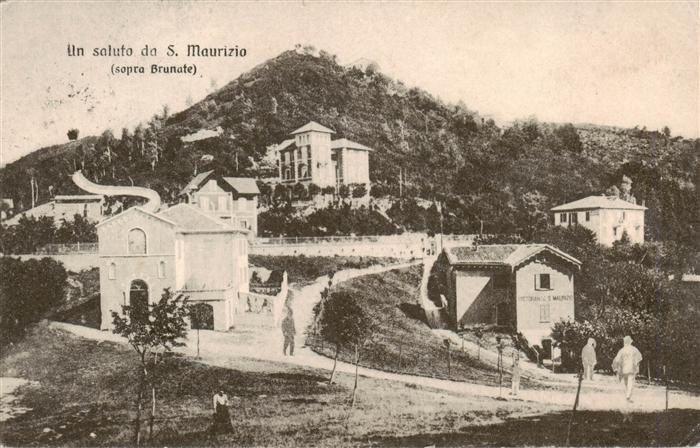 San Maurizio Brunate Como IT Ortsansicht