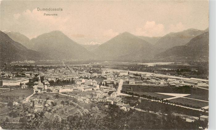 Domodossola Piemonte IT Panorama