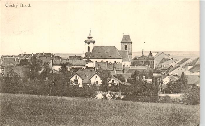 Cesky Brod Boehmisch Brod CZ Panorama