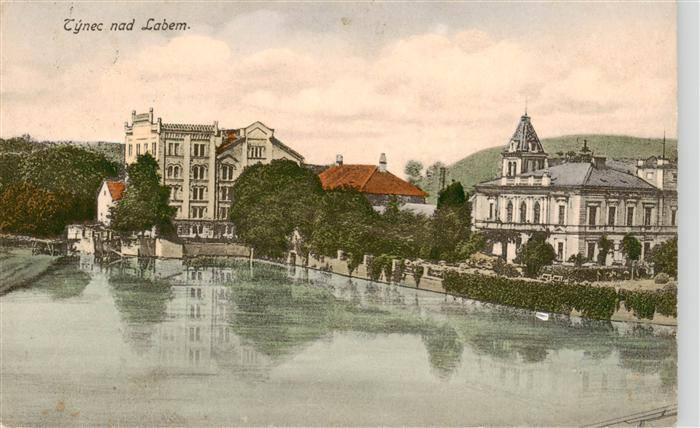 Tynec nad Labem Elbeteinitz CZ Teilansicht