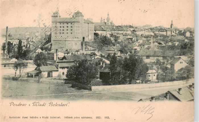 Mlada Boleslav Jungbunzlau CZ Ortsansicht