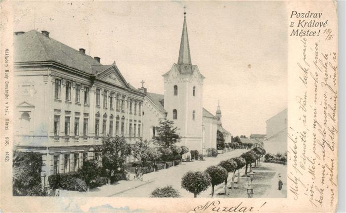 Mestec Kralove Koenigstaedtl Koenigstadtl CZ Nuzdar