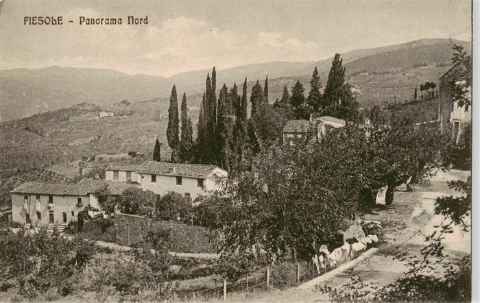 Fiesole Toscana IT Panorama Nord