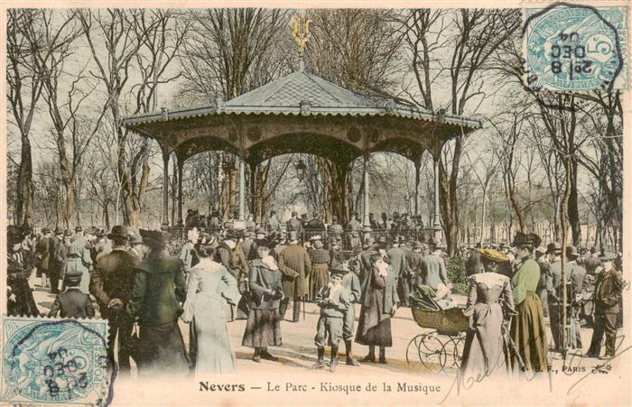 Nevers 58 Nievre Parc Kiosque de la Musique