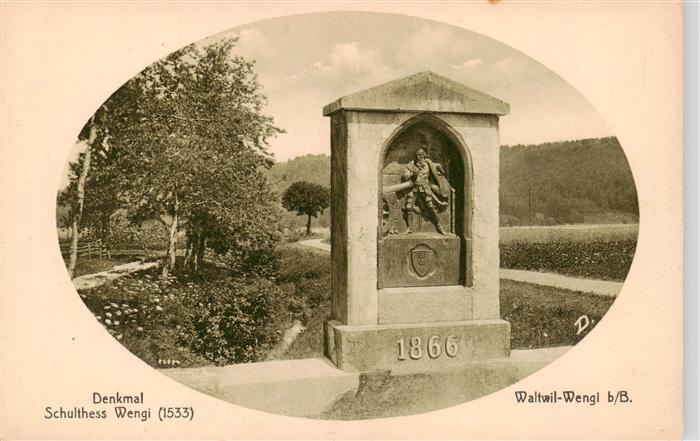 Waltwil Wengi Bueren BE Denkmal Schulthess Wengi