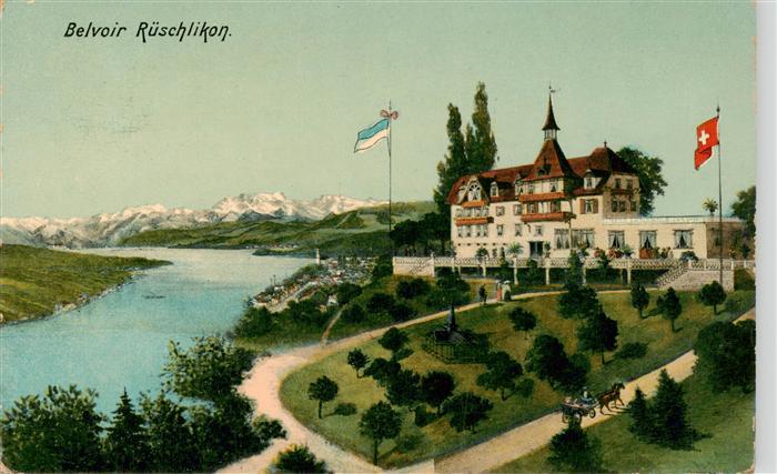 Rueschlikon ZH Hotel Belvoir Litho