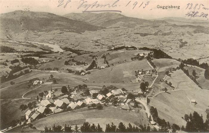 Guggisberg BE Fliegeraufnahme