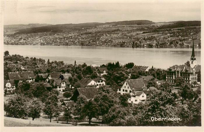 Oberrieden ZH Panorama Zuerichsee