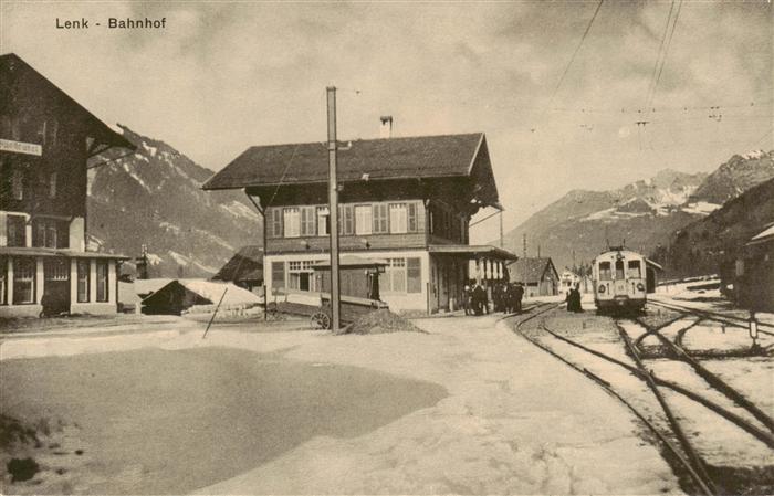 Lenk Simmental Bahnhof