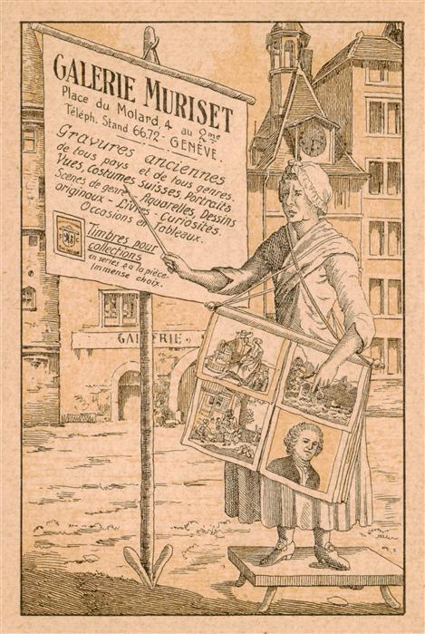 Geneve GE Galerie Muriset Kuenstlerkarte