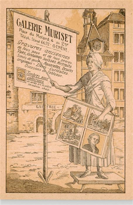 Geneve GE Galerie Muriset Kuenstlerkarte