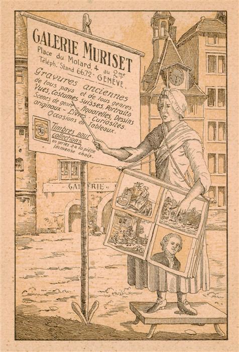 Geneve GE Galerie Muriset Kuenstlerkarte
