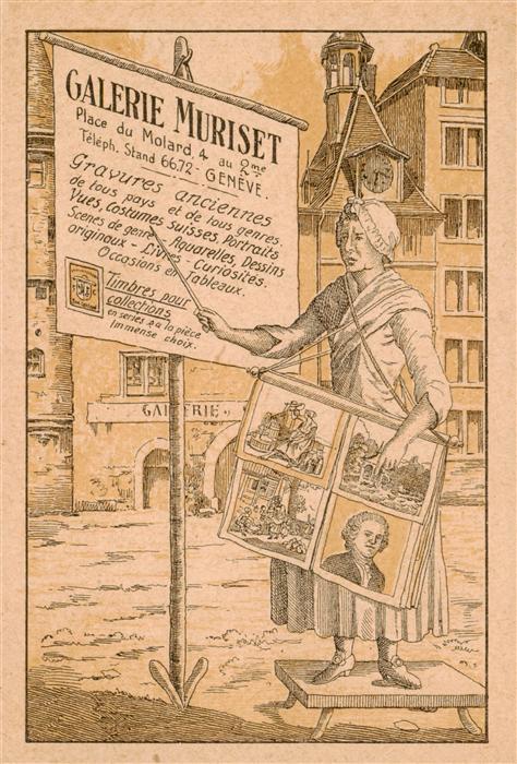 Geneve GE Galerie Muriset Kuenstlerkarte