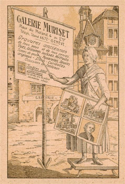 Geneve GE Galerie Muriset Kuenstlerkarte