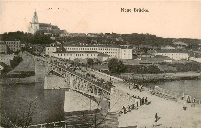 Grodno Hrodna Belarus Neue Bruecke
