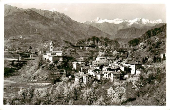 Carabbia TI Panorama Alpenkette