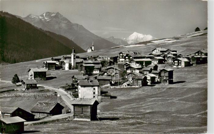 Gluringen Goms VS Panorama mit Weisshorn