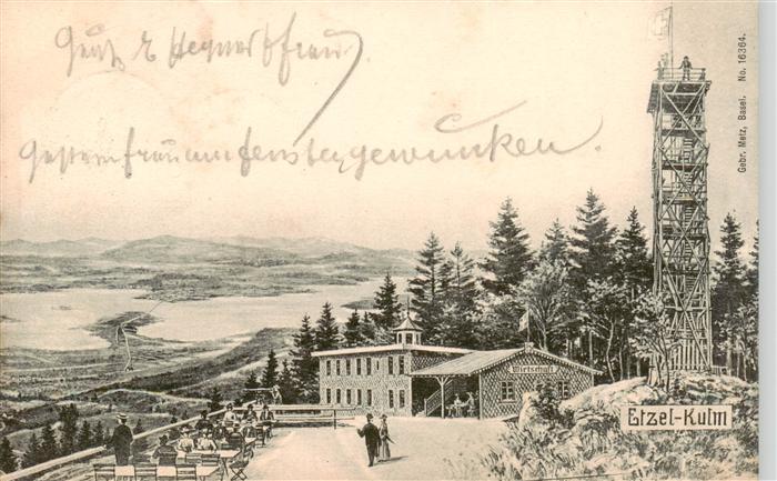 Feusisberg SZ Etzel-Kulm Aussichtsturm