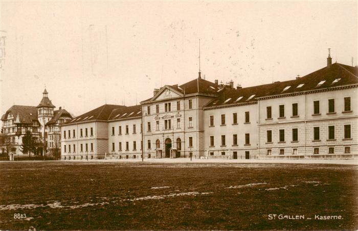 St Gallen SG Kaserne St Gallen Militaerpost
