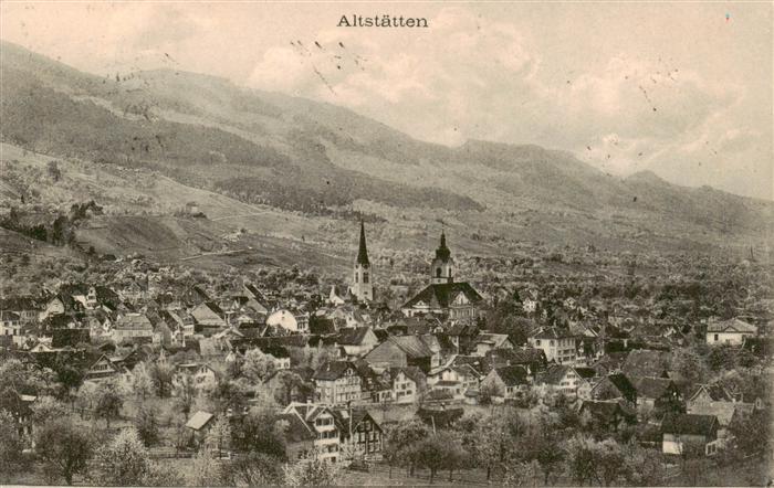 Altstaetten SG Panorama