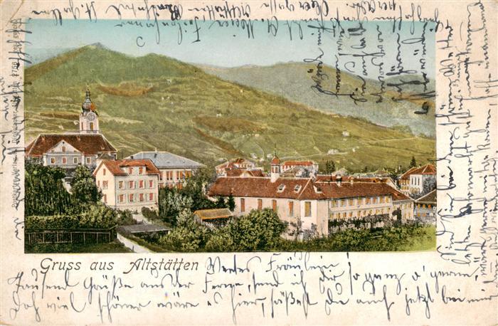 Altstaetten SG Ortspartie