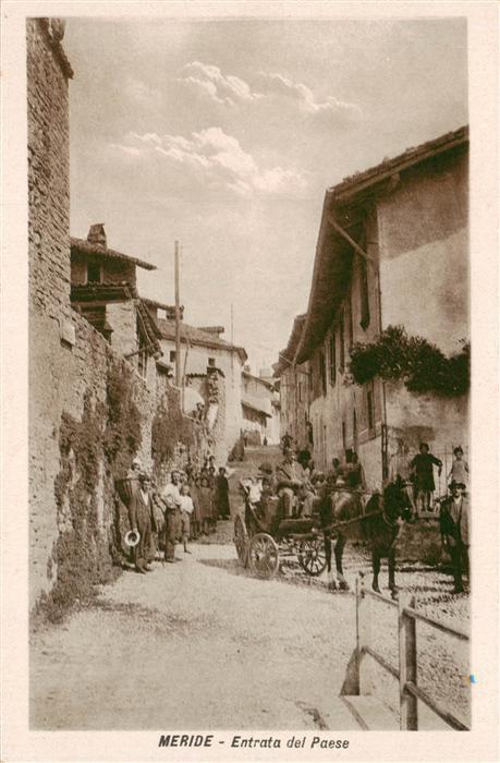 Meride TI Entrata del Paese