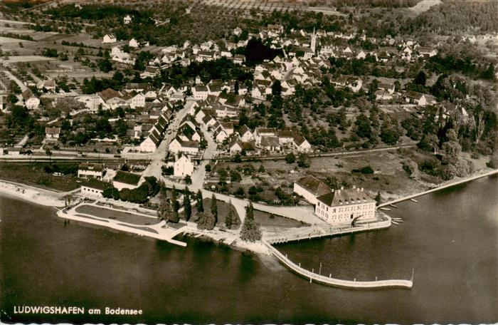Ludwigshafen Bodman-Ludwigshafen Bodensee Fliegeraufnahme
