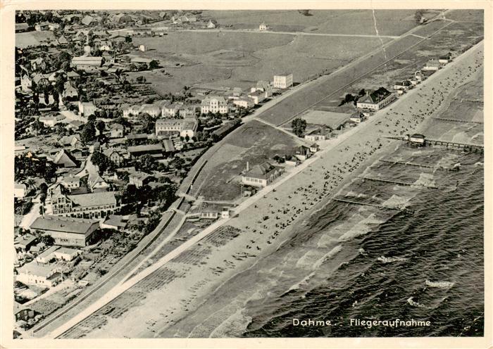 Dahme Ostseebad Holstein Fliegeraufnahme