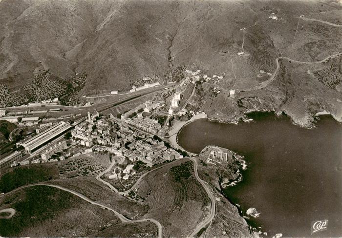 Port-Bou Portbou Costa Brava ES Vue aerienne