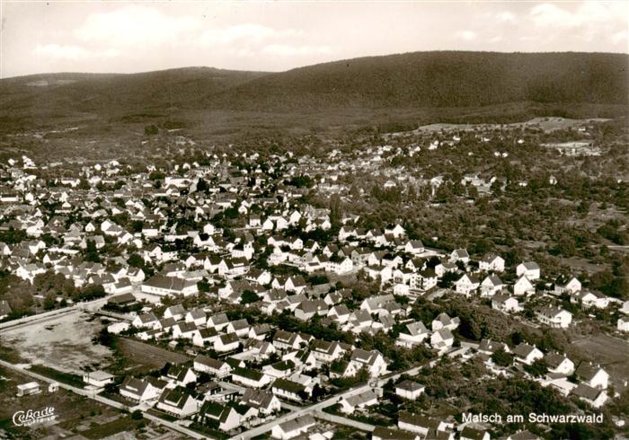 Malsch Karlsruhe Fliegeraufnahme