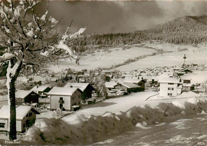 Waldhaus Flims GR Winterpanorama