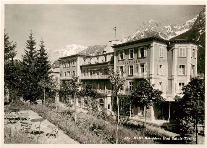 Tarasp Schuls Scuol GR Hotel Belvedere
