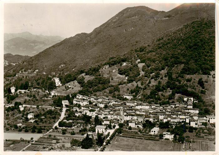 Novaggio TI Fliegeraufnahme Feldpost