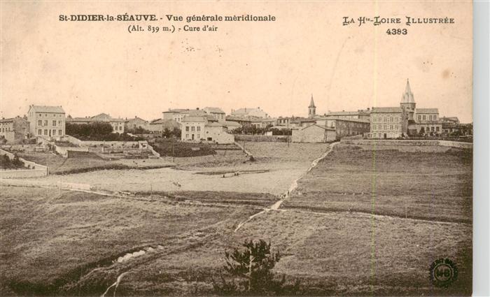 Saint-Didier-la-Seauve 43 Haute-Loire Vue générale méridionale