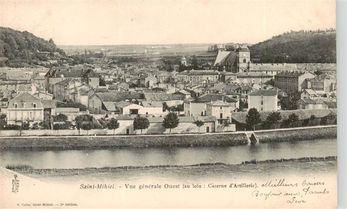 Saint-Mihiel 55 Meuse Vue générale ouest