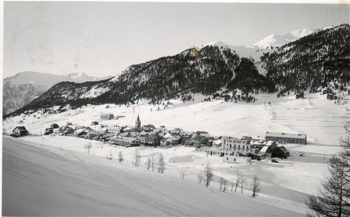 Mont-Genevre Montgenevre 05 Hautes-Alpes Winterpanorama