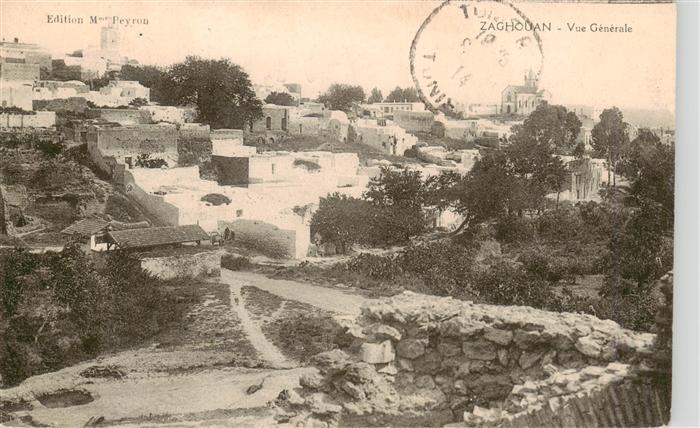 Zaghouan Tunesie Vue générale