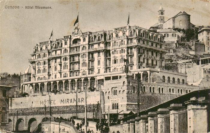 Genova Genua Liguria IT Hotel Miramare