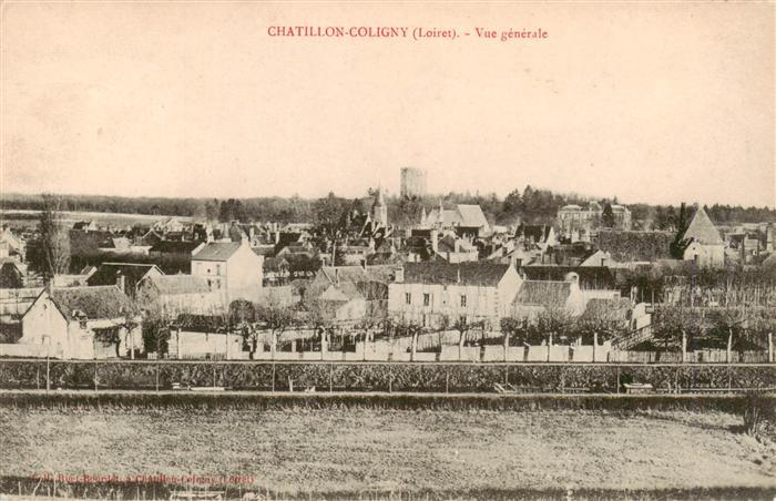 Chatillon-Coligny 45 Loiret Vue generale