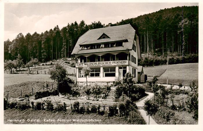 Herrenalb Bad Herrenalb Gaistal Kaffee Pension Waldschloesschen