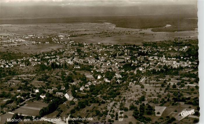 Malsch Karlsruhe Fliegeraufnahme