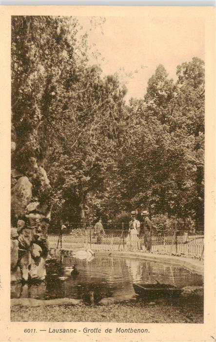 Lausanne VD Grotte de Montbenon
