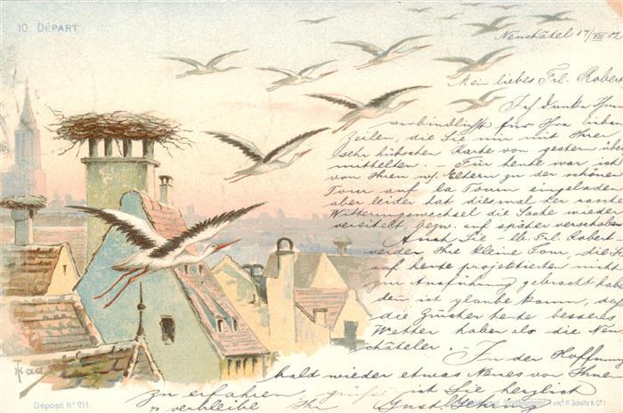 Neuchatel NE Depart Illustration