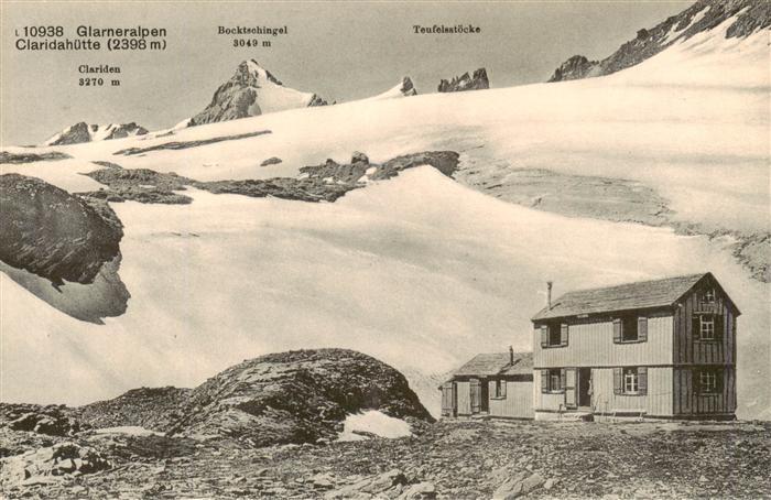 Linthal  GL Claridahuette Glarner Alpen
